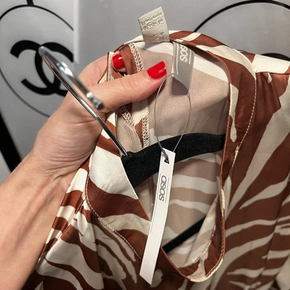 ASOS zebra maxi dress - Picture 4 of 6